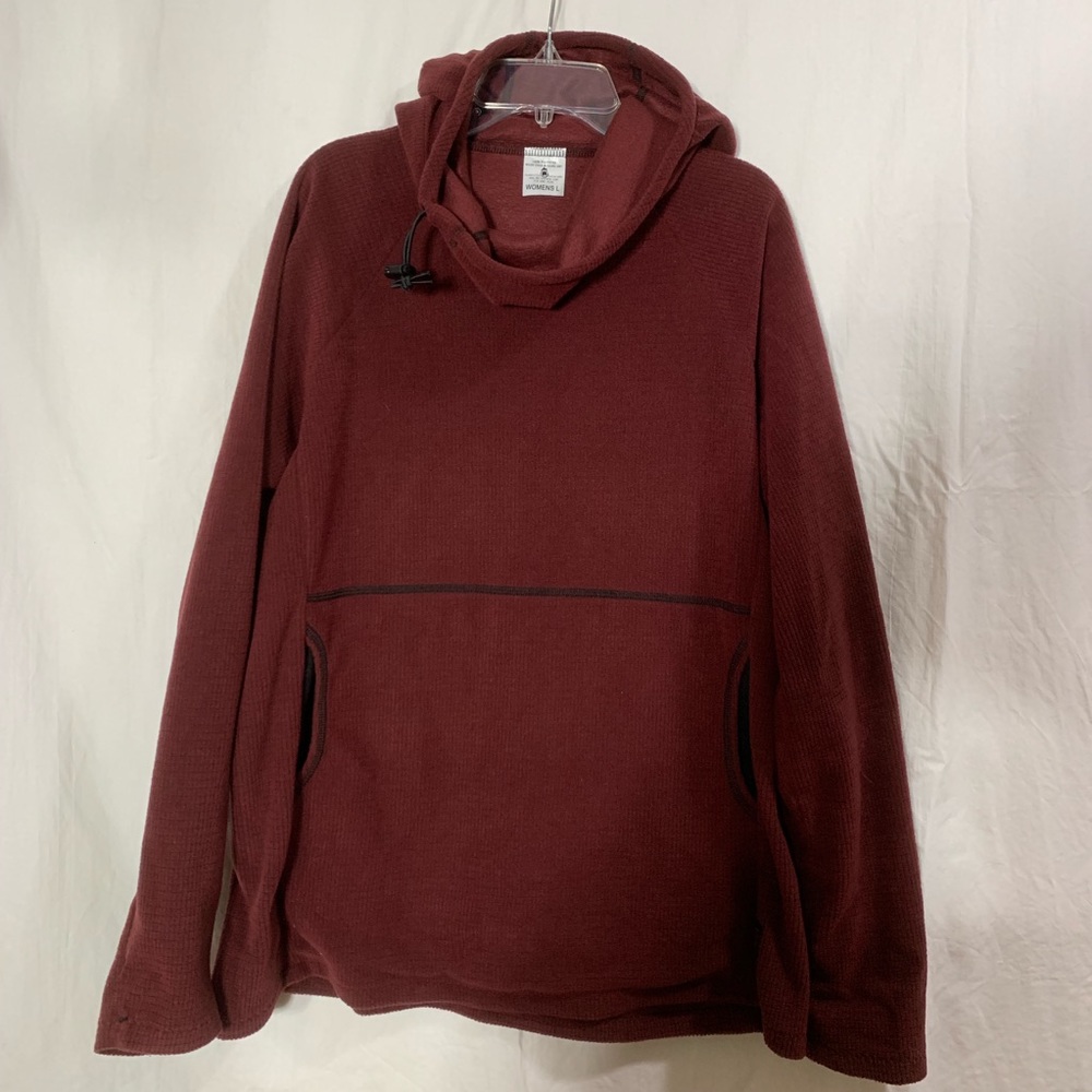 Melanzana micro grid hoodie